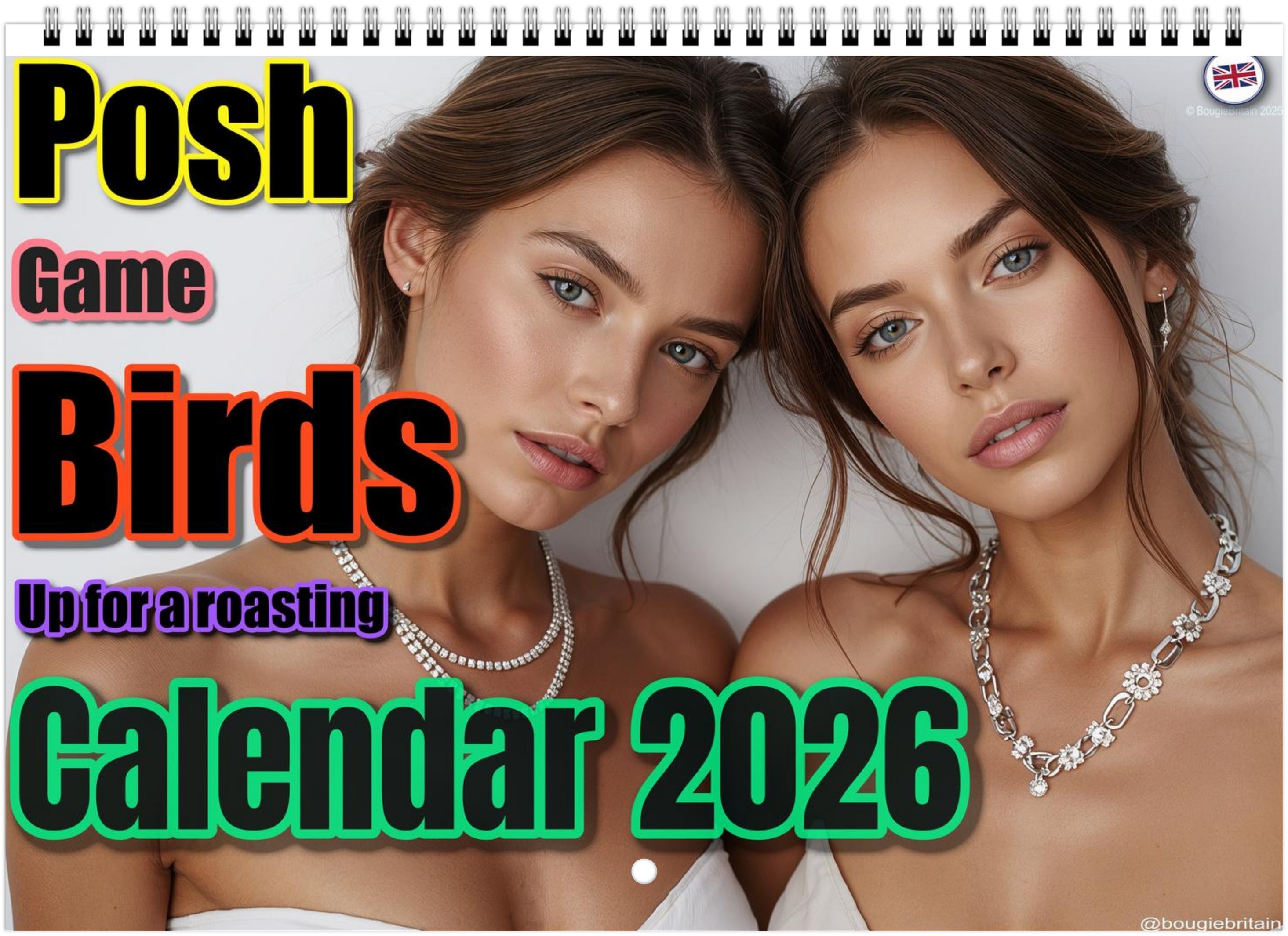 Game Birds Up For A Roasting Funny 2026 Cooking Calendar